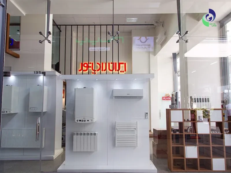 گرین لند نمایندگی پکیج ایران رادیاتور در رشت